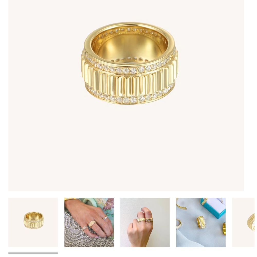 Emily Gemma x Victoria Emerson Collection Rumors Ring